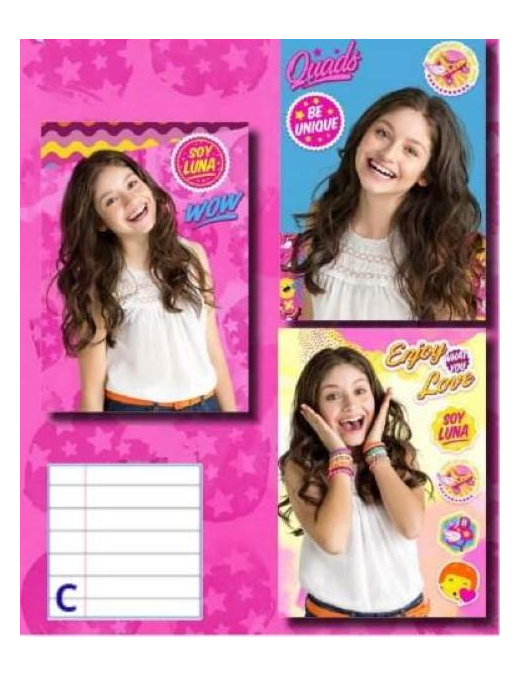 SOY LUNA QUADERNO RIGATURA C Q0143$$