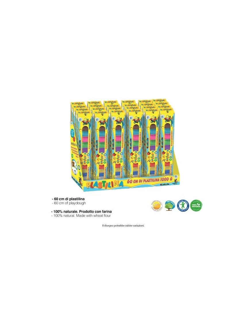 PLASTILINE 800 GR
