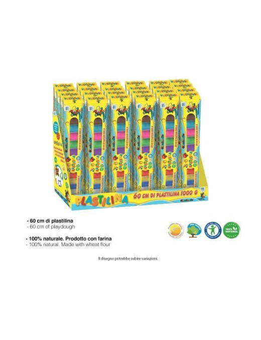 PLASTILINA  800  GR