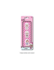 LOL GOMME PER CANCELLARE 3pz LL0259
