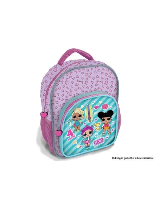 LOL ZAINO C/TASCA DELUXE 30cm LL0451