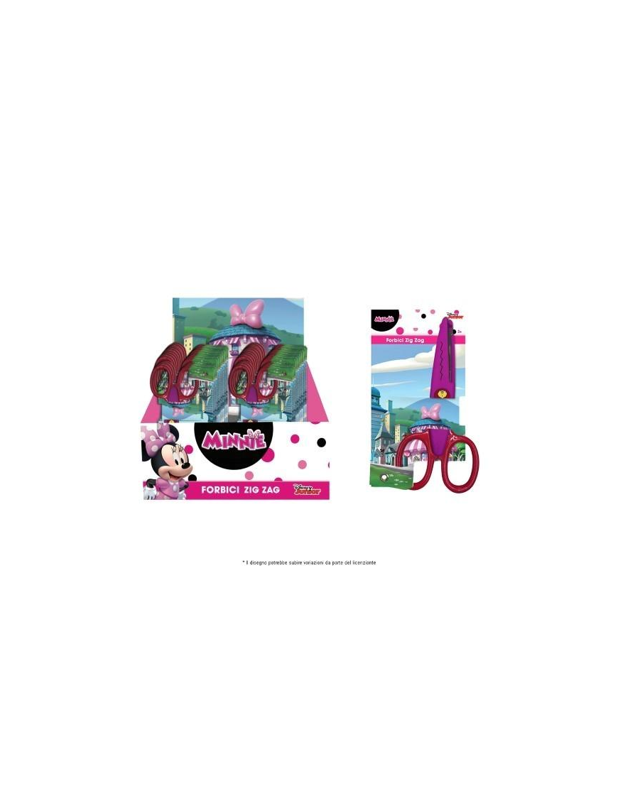 MINNIE FORBICI ONDULATE MIN0264