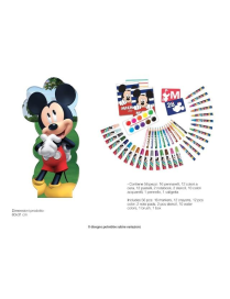 MICKEY VALIGETTA COLORI 56pezzi