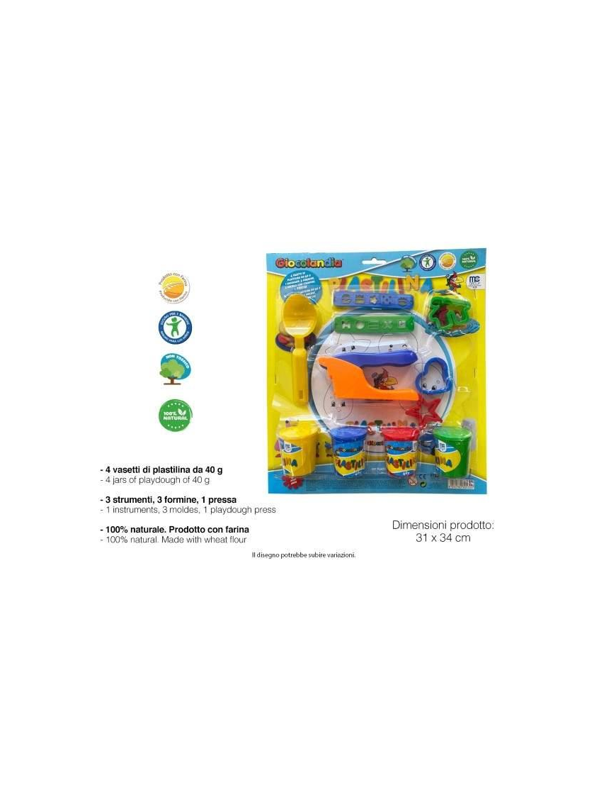 PLASTILINA BLISTER