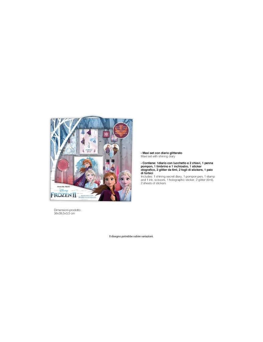 MAXI SET DIARIO FROZEN
