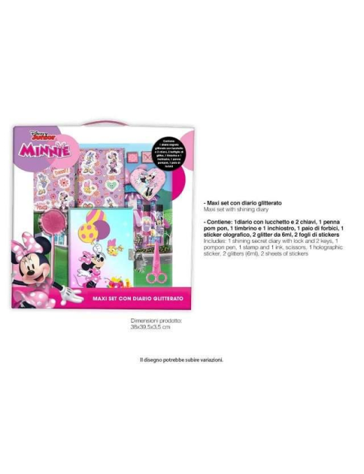MINNIE MAXI SET CON DIARIO