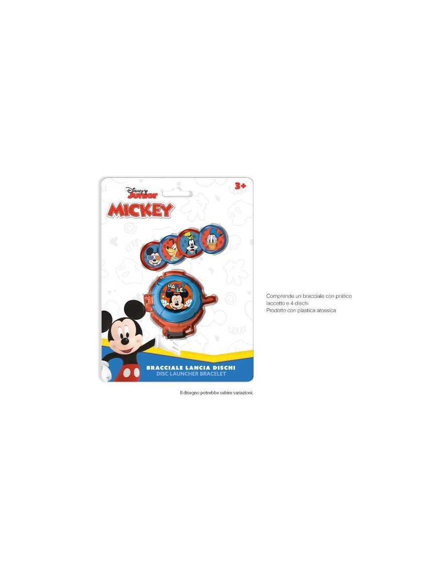 MICKEY DISC THROWING BRACELET