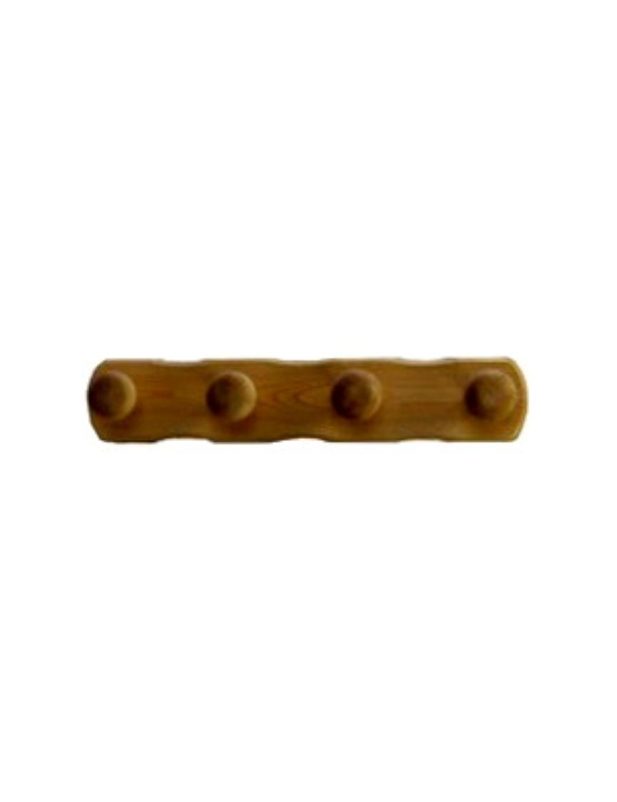 DARK 4 PLACE COAT RACK