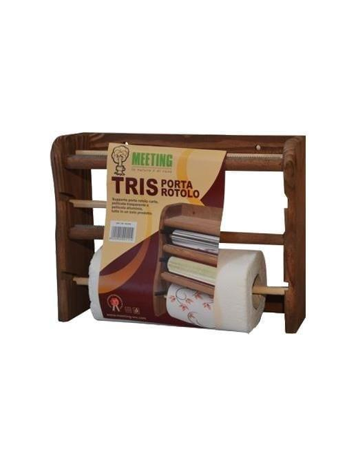 PORTAROTOLO TRIS ECONOMICO SCURO