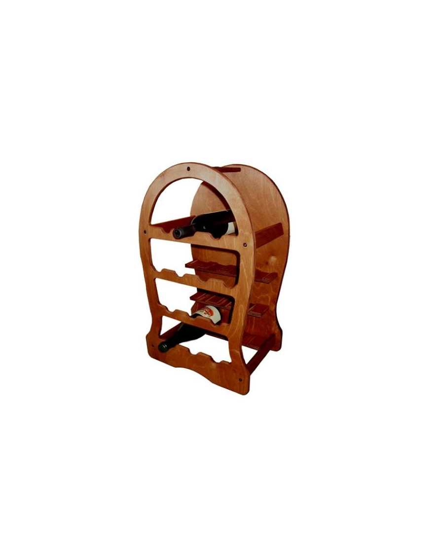BOTTE PORTABOTTIGLIE 13 POSTI SCURA