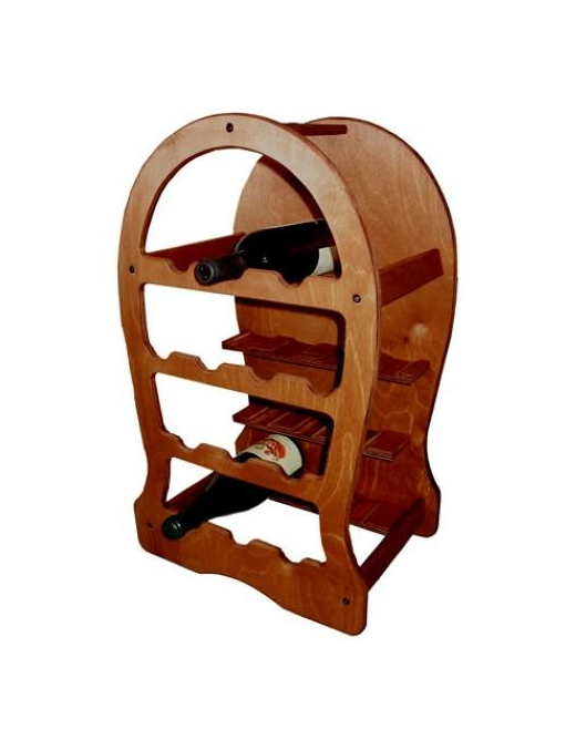 DARK BOTTLE RACK 13 PLACES