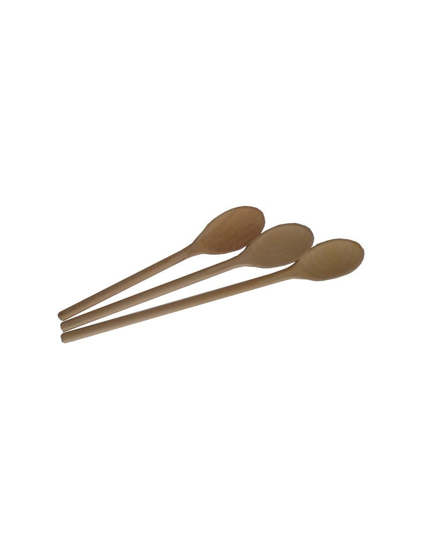 THREE LUX SPOONS 25-30-35 CENTIMETERS