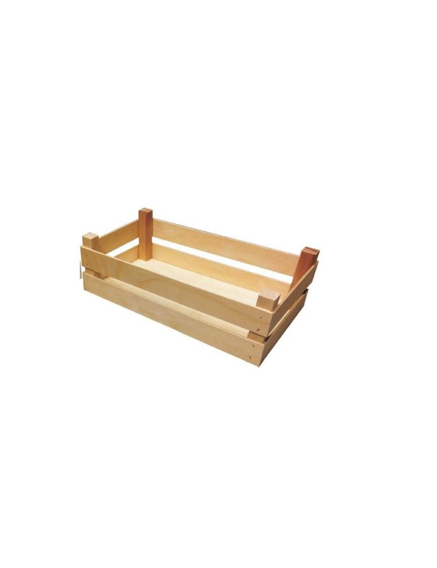 CESTINO LEGNO CASSETTA 25x14x10 CENTIMETRI