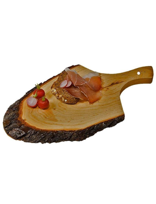 BARK CUTTING BOARD WITH HANDLE 50 CENTIMETERS
