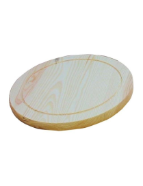 ROUND CHOPPING BOARD WITHOUT FIR HANDLE DIAMETER 30 x 1.8 CM