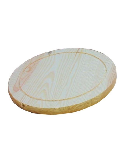 ROUND CHOPPING BOARD WITHOUT FIR HANDLE DIAMETER 30 x 1.8 CM