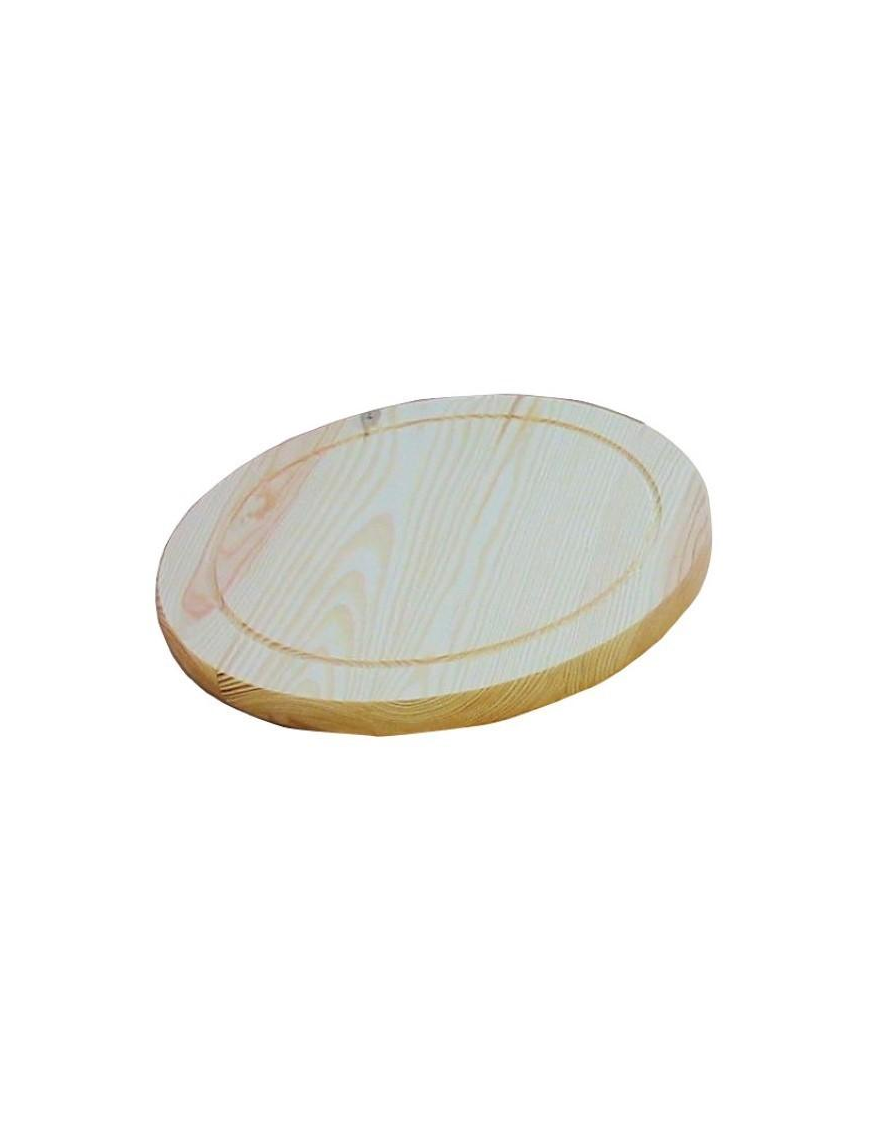 ROUND CUTTING BOARD WITHOUT FIR HANDLE DIAMETER 25 x 1.8 CM
