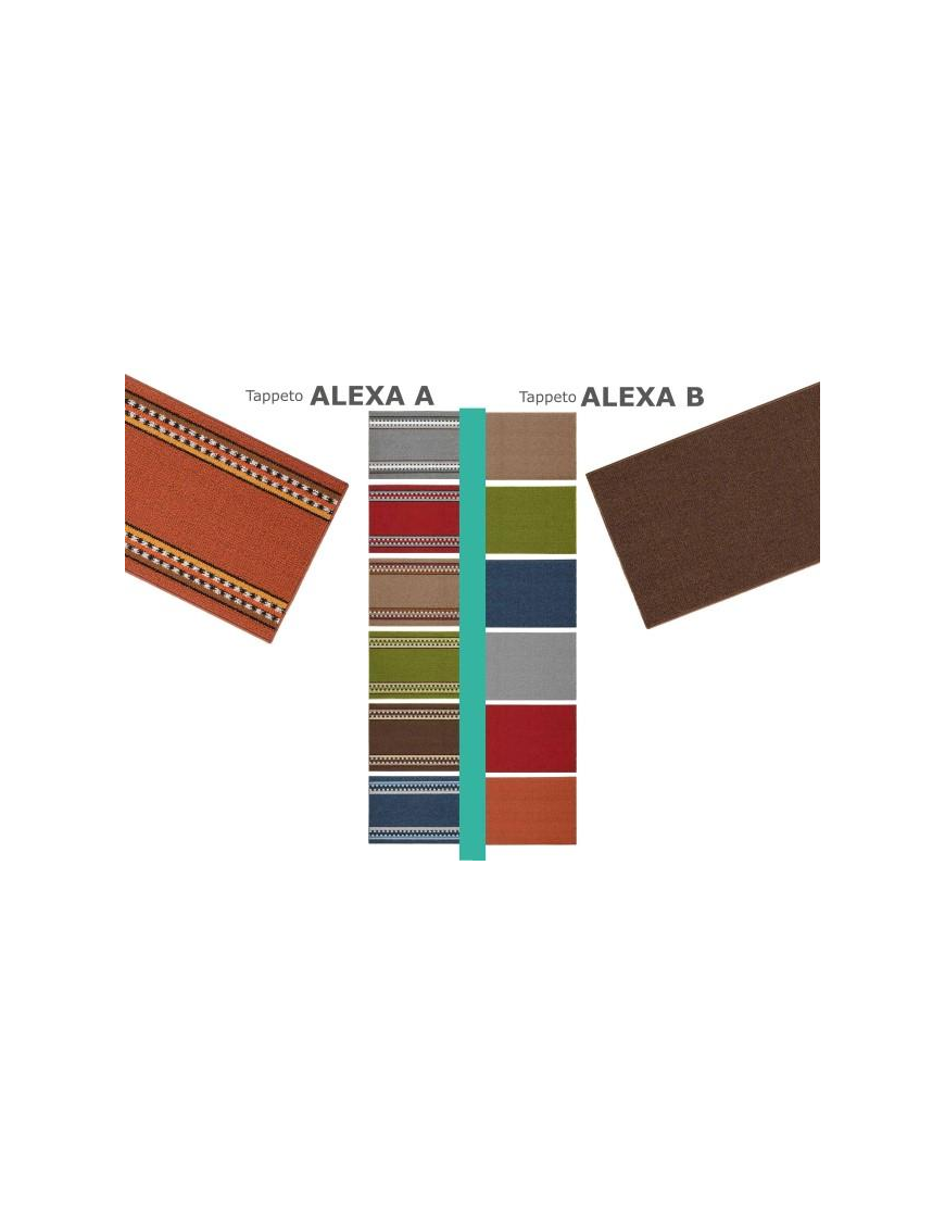 TAPPETO ALEXA 57x135cm GOFFRATO
