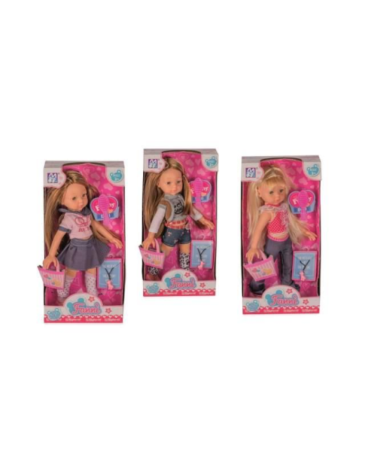 FANNI' BAMBOLA  SNODATA CON ACCESSORI 34 CM