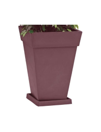 VASO CON FASCIA BRONZO 37x37x52 CENTIMETRI
