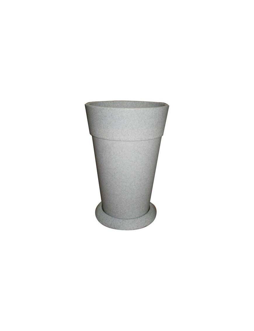 VASO CON FASCIA GRANITO 37x54.5 CENTIMETRI