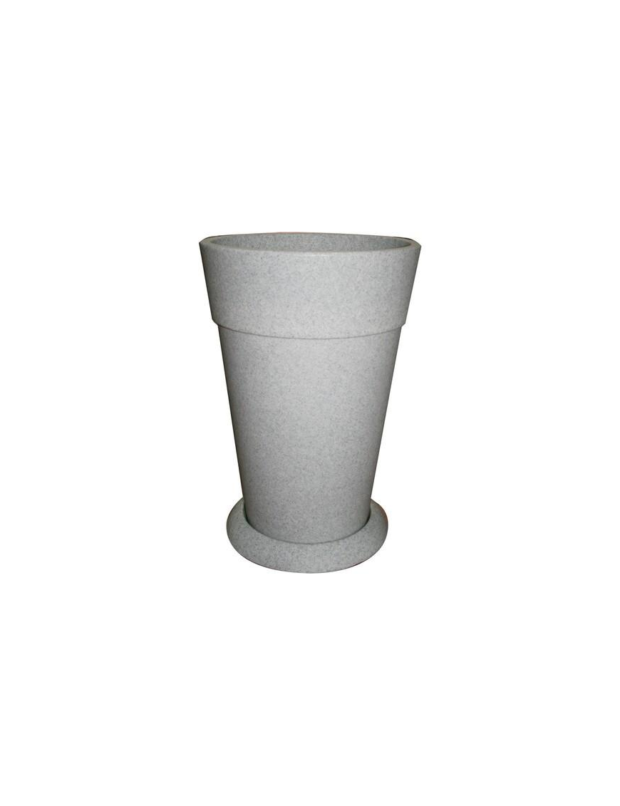 VASO CON FASCIA GRANITO 62x86.5 CENTIMETRI