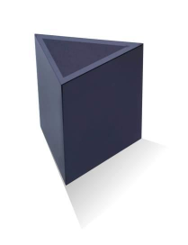 EMOTION VASO ANGOLARE ANTRACITE 40x55x40 CENTIMETRI