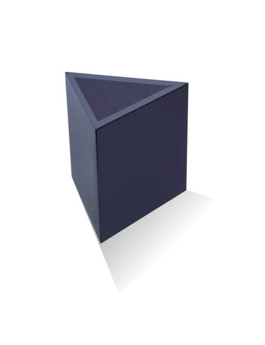 EMOTION ANTHRACITE CORNER VASE 40x55x40 CENTIMETERS