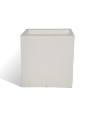 EMOTION VASO QUADRO BIANCO 40x40x40 CENTIMETRI