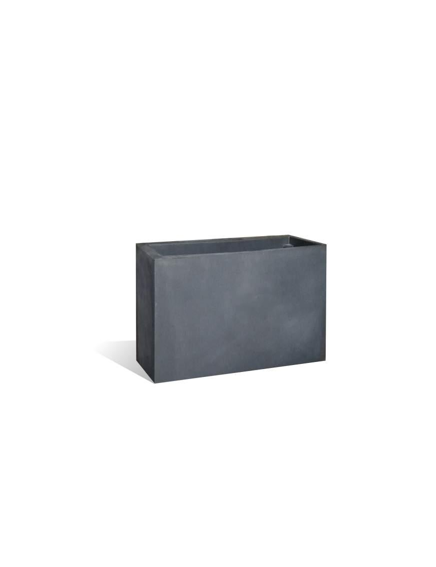 EMOTION VASO RETTANGOLARE ANTRACITE 100x40x80 CENTIMETRI