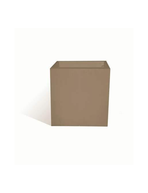 EMOTION VASO QUADRO TORTORA 40x40x40 CENTIMETRI