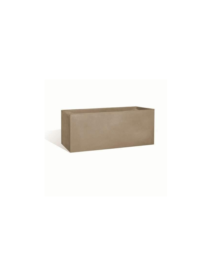 EMOTION VASO RETTANGOLARE TORTORA 100x40x40 CENTIMETRI