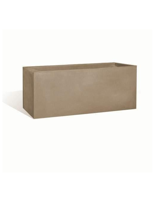 EMOTION VASO RETTANGOLARE TORTORA 100x40x40 CENTIMETRI