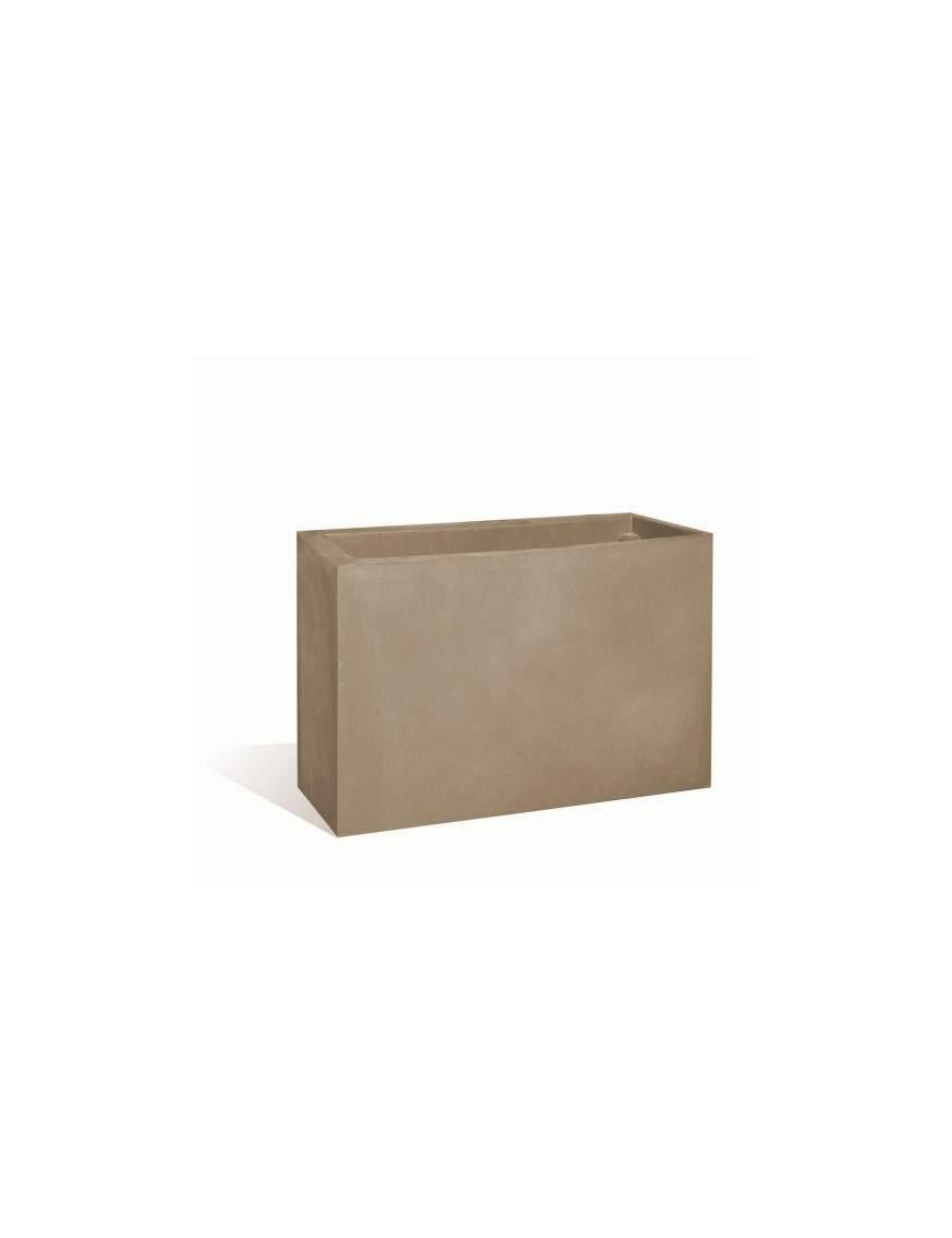 EMOTION VASO RETTANGOLARE TORTORA 100x40x80 CENTIMETRI