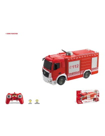 CAMION POMPIERI MERCEDES RADIOCOMANDATO IN SCALA 1:26