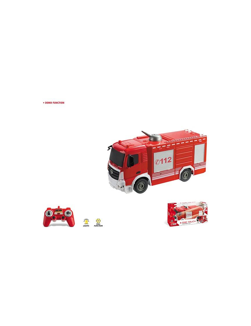 RADIO CONTROLLED MERCEDES FIRE TRUCK IN 1:26 SCALE
