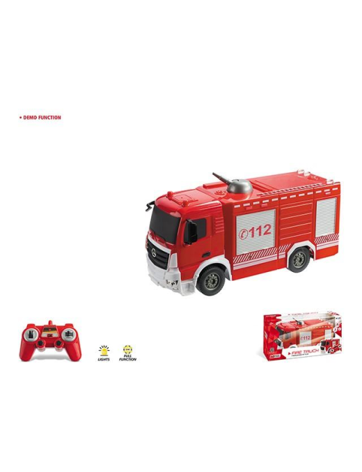 RADIO CONTROLLED MERCEDES FIRE TRUCK IN 1:26 SCALE