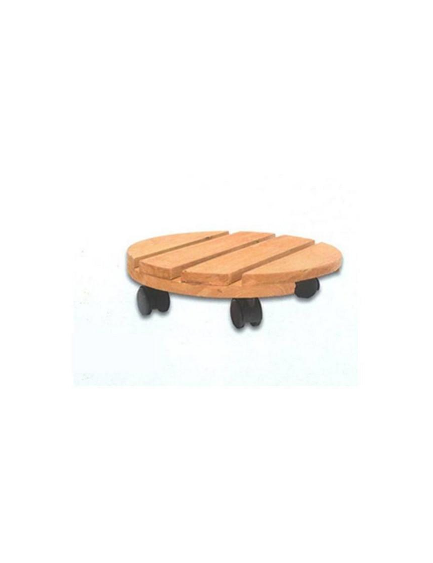 ROUND WOODEN SAUCER DIAMETER 35cm