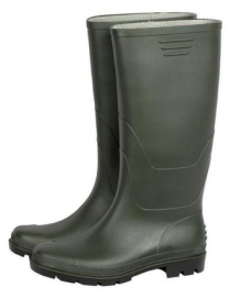 STIVALI PVC ALTO VERDE SUOLA NERA TAGLIA 41