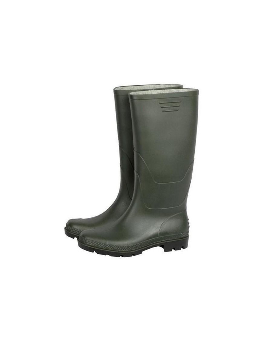 HIGH GREEN PVC BOOTS BLACK SOLE SIZE 41