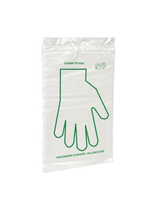 L.MED. GUANTI HDPE 11my 22x30 10kg