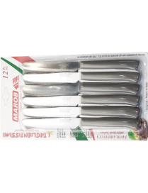 COLTELLI TAVOLA 12 PEZZI TORTORA