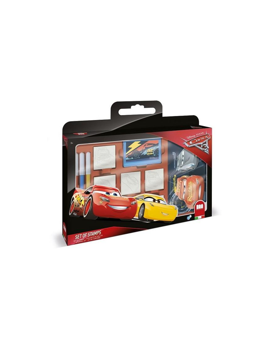 CARS BOX COLORI+TIMBRI+TAMPONE 57948$$