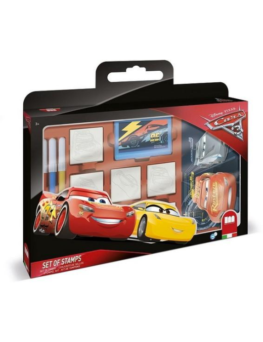 CARS BOX COLORI+TIMBRI+TAMPONE 57948$$