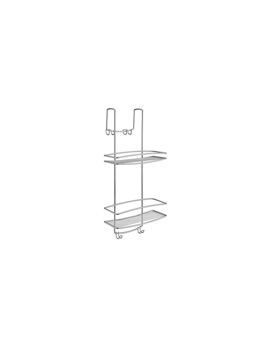 ONDA HANGING SHELF 2 TIERS 26x20x58 CENTIMETERS