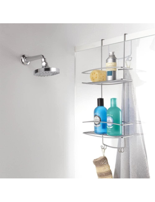 ONDA HANGING SHELF 2 TIERS 26x20x58 CENTIMETERS