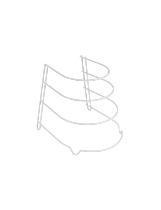 WHITE PAN RACK 4 TIERS SIERRA