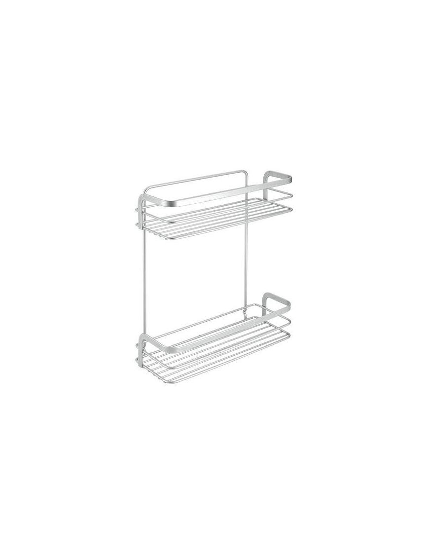 VIVA MENSOLA RETTANGOLARE 2 PIANI 26x10x30 CENTIMETRI