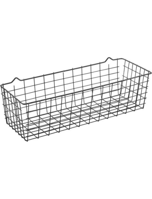 BLACK MULTIPURPOSE BASKET KOALA 33x12x9 CENTIMETERS