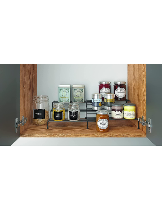 LAVA EXTENDABLE 2-PIECE SPICE RACK SHELF